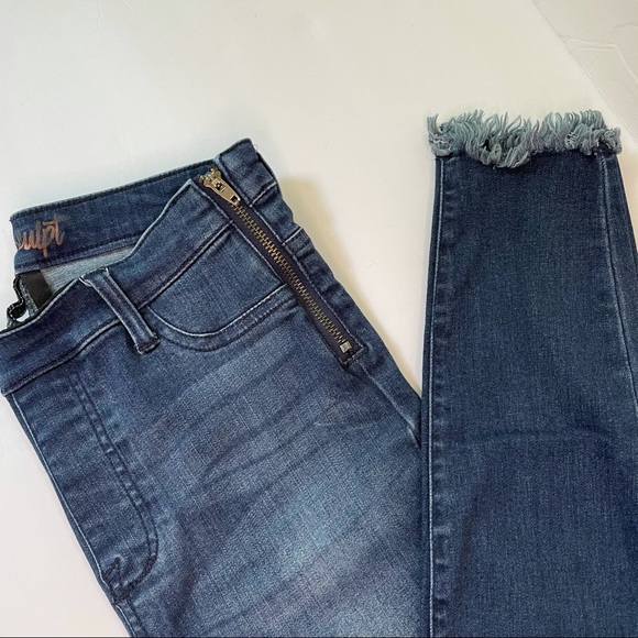 stretchy blue jeans - Picture 2 of 6